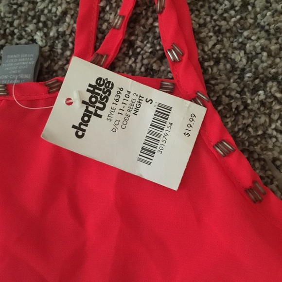 Charlotte Russe Tops - 💎Hot Pink New Charlotte Russe Top💖